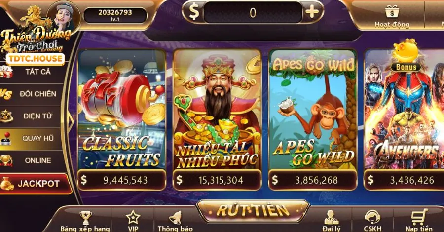 Slot game & Nổ hũ HM88