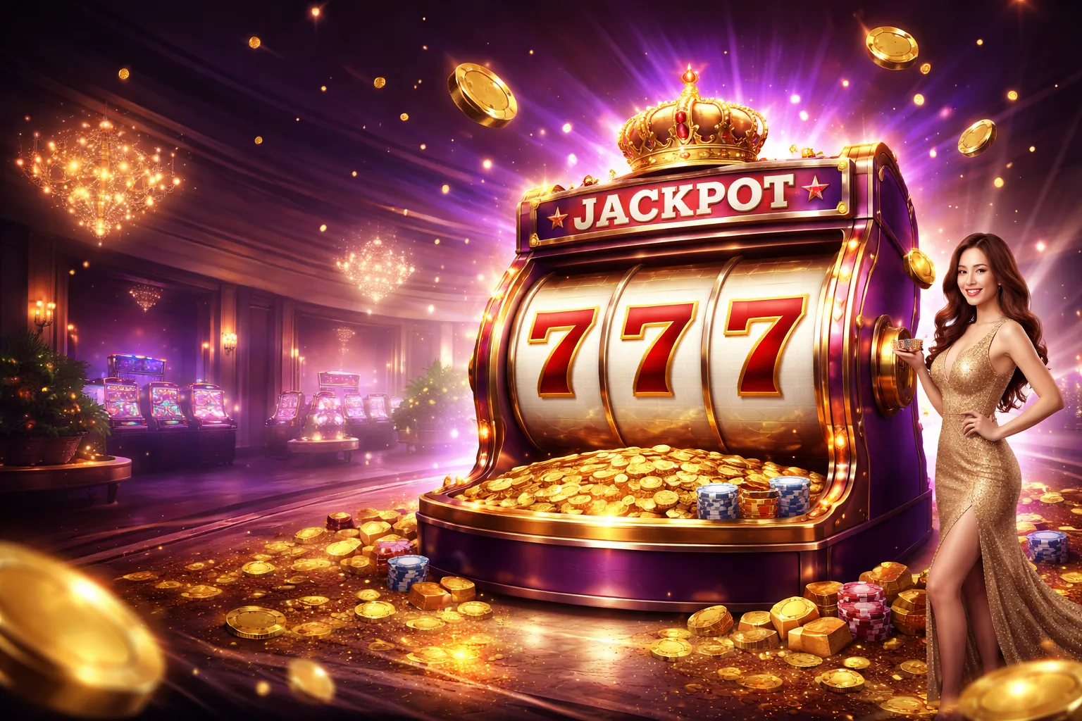 Trò chơi Slot và Jackpot tại HM88